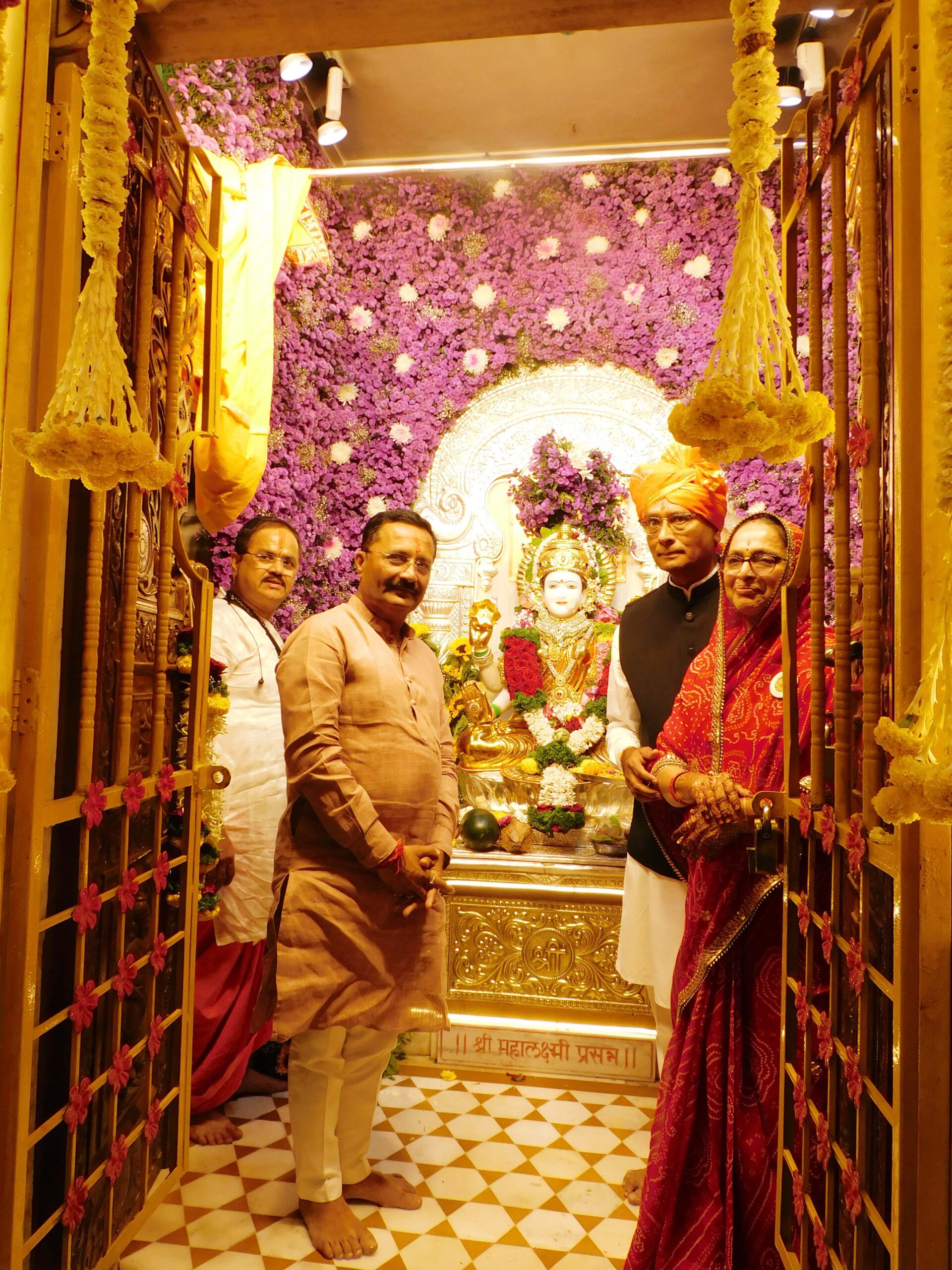 Read more about the article श्रीमाली ब्राह्मण समाज महालक्ष्मी मंदिराचा सुवर्ण महोत्सवी पाटोत्सव उत्साहाने संपन्न.